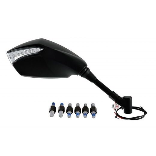 ATPAKAĻSKATA SPOGULIS RMS 122772290 LABĀ MELNS/PELĒKS