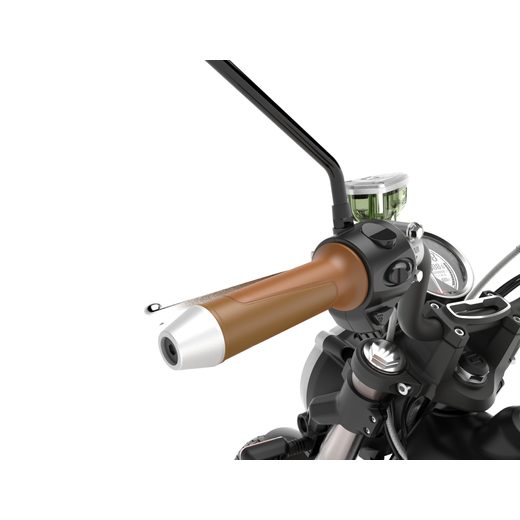 ELEKTRISKAIS MOTOROLLERIS SUPER SOCO TC KAPUČĪNO KRĀSA