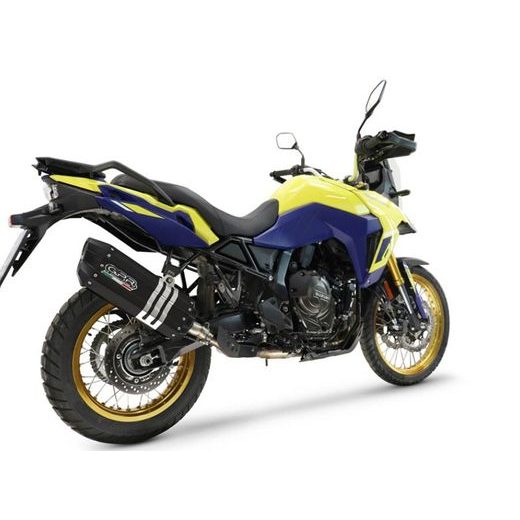 SLIP-ON EXHAUST GPR HYPER SONIC BLACK TITANIUM E5.S.207.HYSOBLK MATTE BLACK INCLUDING REMOVABLE DB KILLER AND LINK PIPE