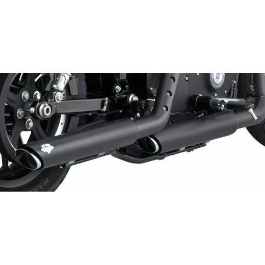 LABAIS MUFFLERS 3"BL.TS.14-22XL FOR HARLEY DAVIDSON XL 1200 C (MĪKSTS TĒRAUDS)