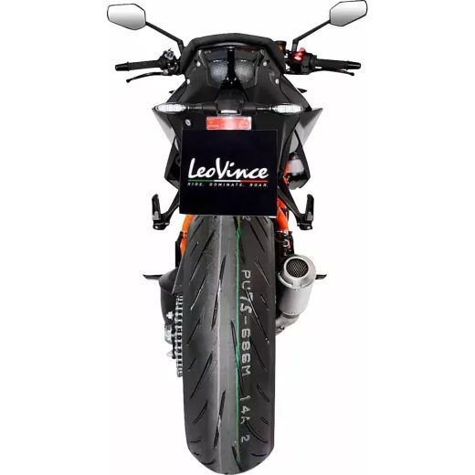 IZPŪTĒJS MUFFLER LV10 KTM 1290 SDR FOR KTM SUPER DUKE 1290 R ABS (NĒRUSĒJOŠAIS TĒRAUDS)