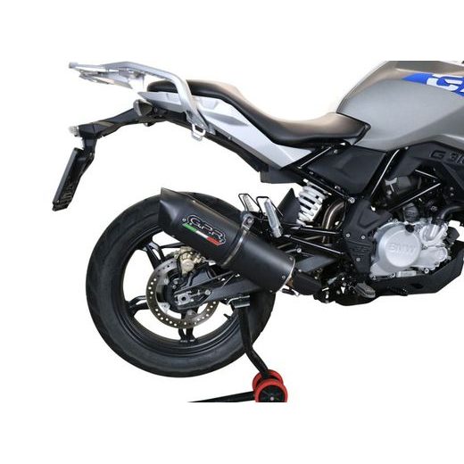 PILNA IZPLŪDES SISTĒMA GPR FURORE EVO4 E4.BM.CAT.106.FNE4 MATTE BLACK PRIEKŠ BMW G 310 GS 2017-2021