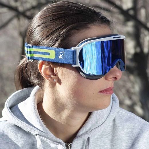 GOGGLES ARIETE WABI 14980-AABA BLUE MULTILAYER LENS BLUE/GREEN