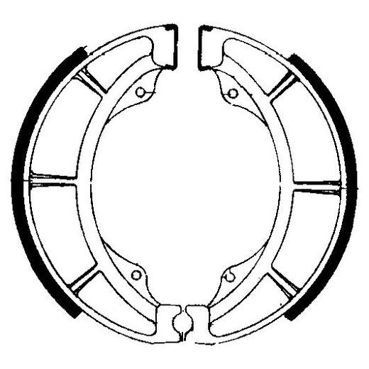 BREMŽU LOKI FERODO 225129084