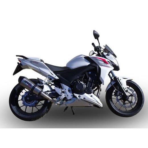 SLIP-ON EXHAUST GPR GPE ANN. H.221.4.GPAN.TO BRUSHED TITANIUM