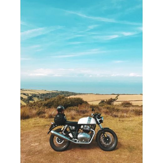 MOTOCIKLS ROYAL ENFIELD CONTINENTAL GT BRITISH RACING ZAĻŠ