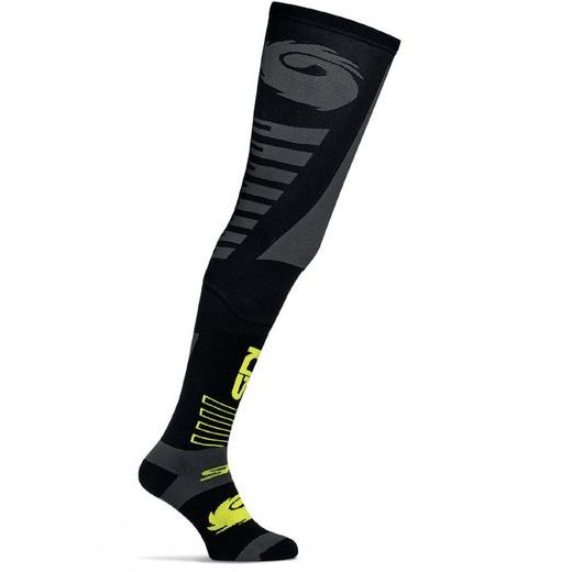 ZEĶES SIDI EXTRA-LONG OFFROAD SOCKS (MELNS, DZELTENS) S/M