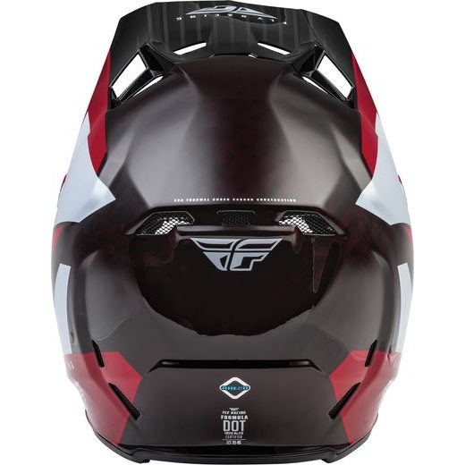 ĶIVERE FLY HELMET FORMULA CRB PRIME (SARKANS, BALTS)