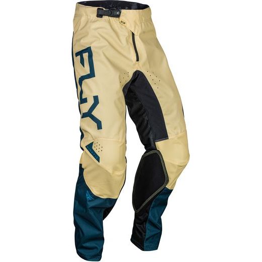 BIKSES FLY MX-PANTS KINETIC (DZELTENS, MELNS)