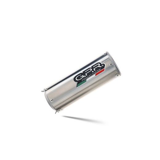 SLIP-ON EXHAUST GPR M3 E4.BM.92.M3.INOX BRUSHED STAINLESS STEEL PRIEKŠ BMW F 800 R 2017-2019