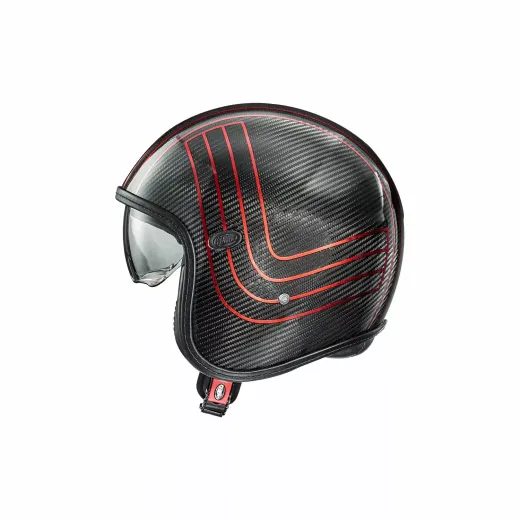 ĶIVERE VINTAGE PLATINUM EDITION CARBON HELMET (MELNS, SARKANS, KARBONS)