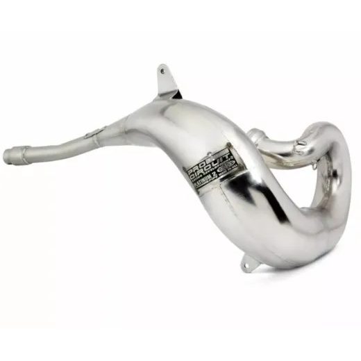 CAURULE PLATINUM 2 PIPE 2-STROKE EXHAUST FOR KAWASAKI KX 250 (OGLEKĻA TĒRAUDS)
