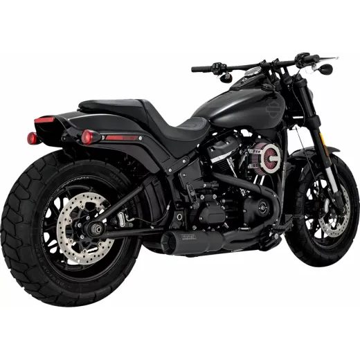 IZPLŪDES SISTĒMA 2-1 SS BLK HO M8 FOR HARLEY DAVIDSON FLDE 1750 ABS (304 NERŪSĒJOŠAIS TĒRAUDS)