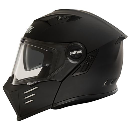 ĶIVERE SIMPSON HELMET ECE22.06 DARKSOME (MELNS, MATĒTS)