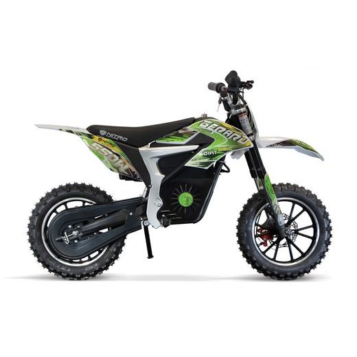 BĒRNU ELEKTRISKAIS KROSA MOTOCIKLS NITRO MOTORS 550W ECO CHEETAH DLX 10"