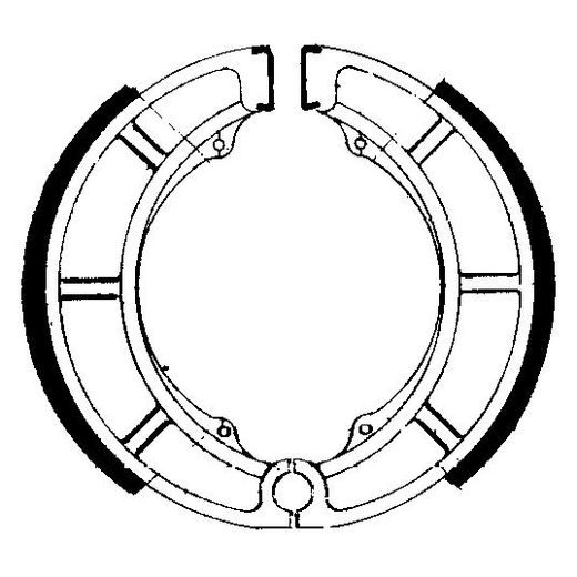 BREMŽU LOKI FERODO 225129083
