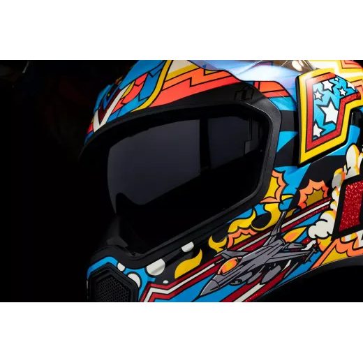 ĶIVERE AIRFLITE™ FLYBOY HELMET (DAUDZKRĀSAINS)