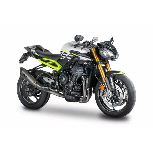 IZPLŪDES SISTĒMA GRID-O TIT ECE 3/4 STREET TRIPLE 765 FOR TRIUMPH STREET TRIPLE 660 S ABS (OGLEKĻA ŠĶIEDRA, TITĀNS)