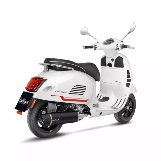 IZPLŪDES SISTĒMA SBK NERO PIAGGIO FOR VESPA GTS 300 HPE ABS (OGLEKĻA ŠĶIEDRA)