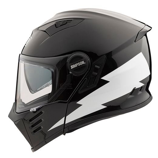 ĶIVERE SIMPSON HELMET ECE22.06 DARKSOME HELLFIRE