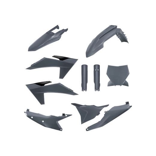 PLASTMASAS DAĻU KOMPLEKTI POLISPORT 91290 N-GREY