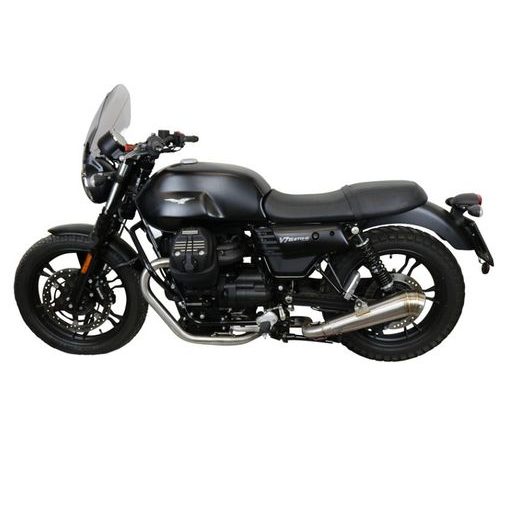 PILNA IZPLŪDES SISTĒMA GPR POWERCONE EVO CO.GU.60.RACE.PCEV BRUSHED STAINLESS STEEL PRIEKŠ MOTO GUZZI V7 III 750 2017-2018