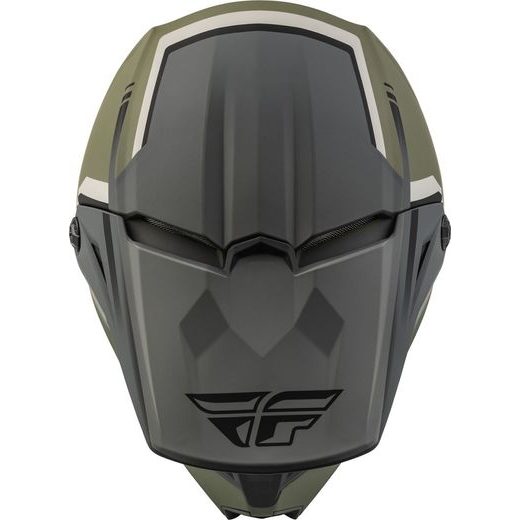 ĶIVERE FLY HELMET ECE KINETIC VISION OLIVE (ZAĻŠ PELEKS)