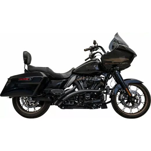 IZPLŪDES SISTĒMA EXHAUST SWEEPER BLACK WITH SHEILDS M8 TOURING 2016-2023 FOR HARLEY DAVIDSON FLHRXS 1868 ABS