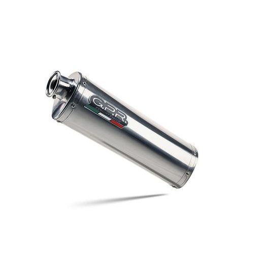 SLIP-ON EXHAUST GPR TRIOVAL Y.46.TRI PULĒTS NERŪSĒJOŠAIS TĒRAUDS INCLUDING REMOVABLE DB KILLER AND LINK PIPE
