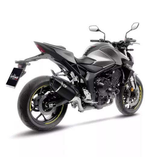 LABAIS MUFFLER LV14 HON CB1000 HORNET BK SS/CF FOR HONDA CB 1000 ABS (OGLEKĻA ŠĶIEDRA)