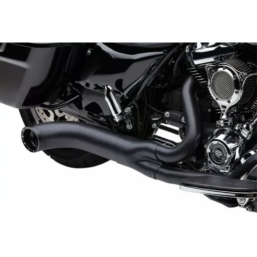 IZPLŪDES SISTĒMA 2:1 W/TIP BLK FLH FOR HARLEY DAVIDSON FLHR 1750 ABS