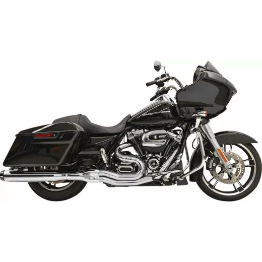 IZPLŪDES SISTĒMA 2-1 ROADRAGE STRAIGHT | FLT 17-24 - CHROME - 49ST FOR HARLEY DAVIDSON FLH 1868 ABS