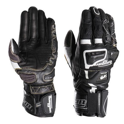 CIMDI FURYGAN GLOVES STYG20 X KEVLAR (MELNS, BALTS)