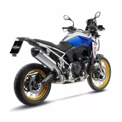 IZPŪTĒJS MUFFLER LV-14 BMW F 750/800/850/900 GS/ADV TIT FOR BMW F 750 GS ABS (OGLEKĻA ŠĶIEDRA)