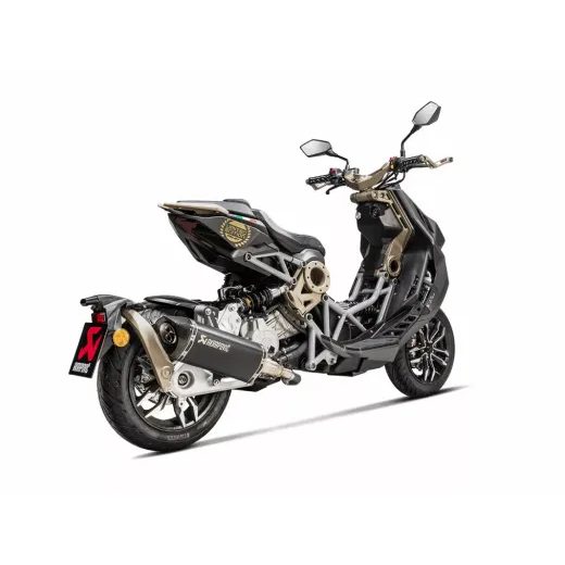 LABAIS MUFFLER SS/CF BLK ITAL FOR ITALJET DRAGSTER 125 ABS (OGLEKĻA ŠĶIEDRA)