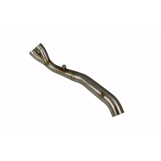 LINK CAURULE MID, LINK & Y PIPE FOR SUZUKI GSX-R 1000 (NERŪSĒJOŠAIS TĒRAUDS)