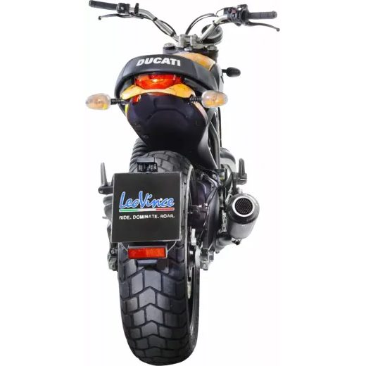 IZPŪTĒJS SLIP-ON LV10 SCRAMBLER SS FOR DUCATI MONSTER 797 ABS (NĒRUSĒJOŠAIS TĒRAUDS)