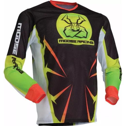 KREKLS YOUTH AGROID MESH JERSEY (ZAĻŠ, MELNS)