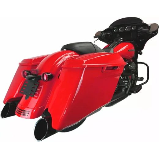 IZPŪTĒJS MUFFLER 4.5 EDGE FL M8 BL FOR HARLEY DAVIDSON FLHFB 1868 ABS