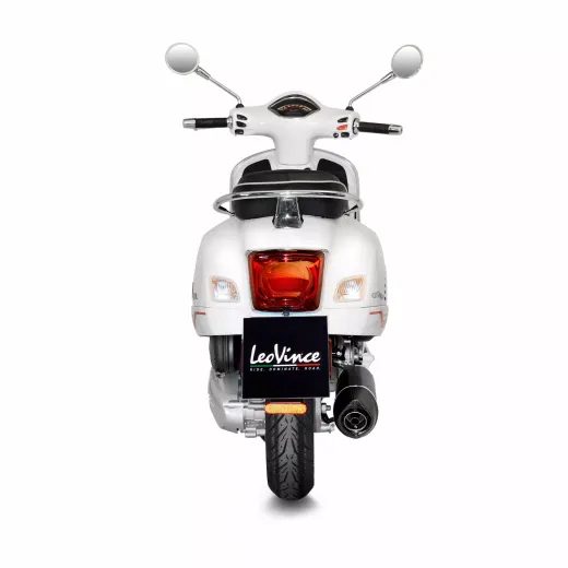 IZPLŪDES SISTĒMA SBK NERO PIAGGIO FOR VESPA GTS 300 HPE ABS (OGLEKĻA ŠĶIEDRA)
