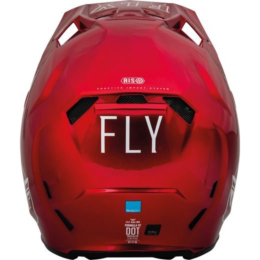 ĶIVERE FLY HELMET FORMULA CC CENTRUM (SARKANS, BALTS)