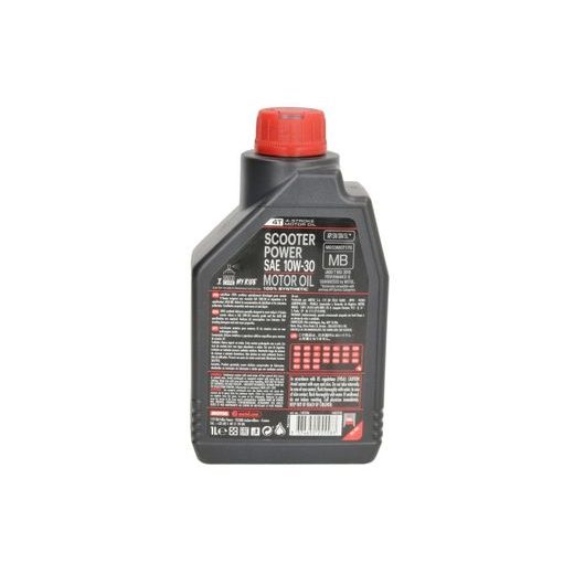 MOTOREĻĻA MOTUL SCOOTER POWER 10W30 1L
