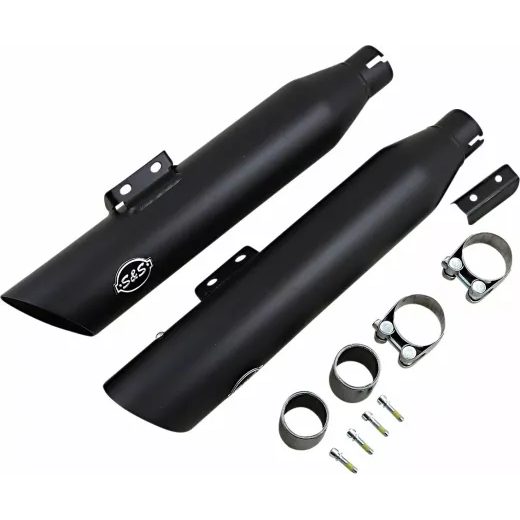 IZPŪTĒJS MUFFLER S/C BLK 50S FLFB FOR HARLEY DAVIDSON FLFB 1750 ABS