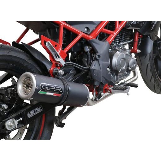 PILNA IZPLŪDES SISTĒMA GPR M3 E4.BE.22.CAT.M3.INOX BRUSHED STAINLESS STEEL PRIEKŠ BENELLI BN 125 2018-2020