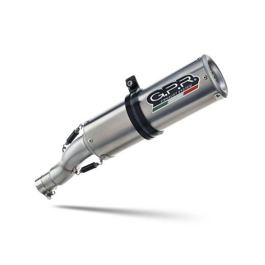 SLIP-ON EXHAUST GPR M3 E4.BM.97.M3.INOX BRUSHED STAINLESS STEEL