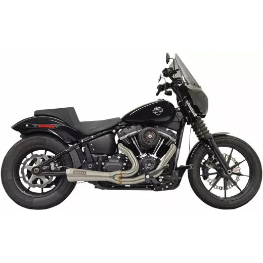 IZPLŪDES SISTĒMA 2-1 SHORT ROADRAGE | SOFTAIL M8 18-UP - STAINLESS FOR HARLEY DAVIDSON FLFBS 1868 ABS (TĒRAUDS)