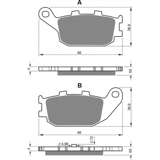 BREMŽU UZLIKAS GOLDFREN 155 AD STREET