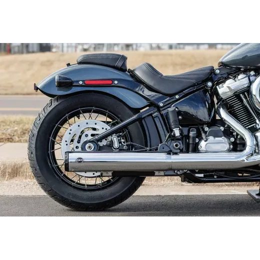 IZPŪTĒJS MUFFLER GRAND NATIONAL | SOFTAIL M8 2025 - CHROME FOR HARLEY DAVIDSON FLHCS 1923 ABS (NĒRUSĒJOŠAIS TĒRAUDS)