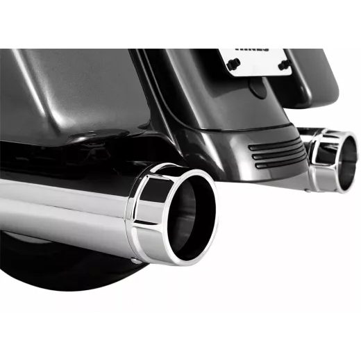 IZPŪTĒJS MUFFLER TQ 4.5"CH 95-16FL FOR HARLEY DAVIDSON FLHR 1340