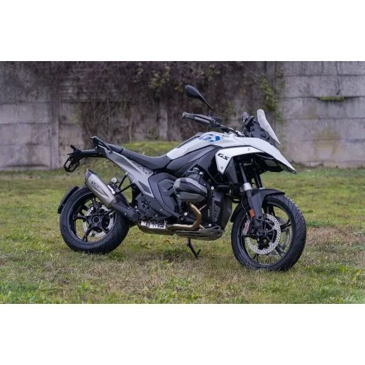 LABAIS EXH R1300 GS FORCE EVO TIT FOR BMW R 1300 GS ABS (OGLEKĻA ŠĶIEDRA)